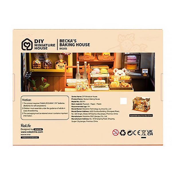 Rolife Becka's Baking House - Maison Miniature | Moshi Moshi