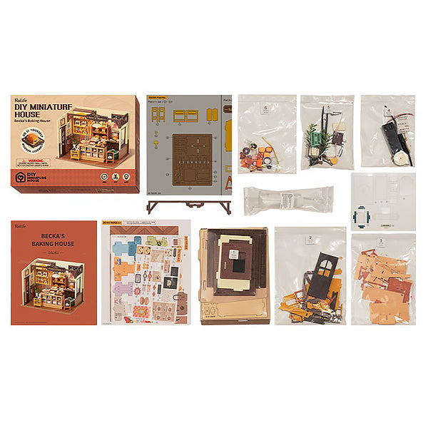 Rolife Becka's Baking House - Maison Miniature | Moshi Moshi