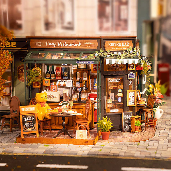 Rolife Tipsy Restaurant - Maison Miniature | Moshi Moshi