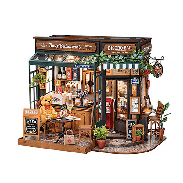 Miniature Verre à Vin 1/12 - Lot De 4 Pièces - Pour Maison De Poupée, Décoration - Plastique, 0,9x0,9x1,2 Cm - 11