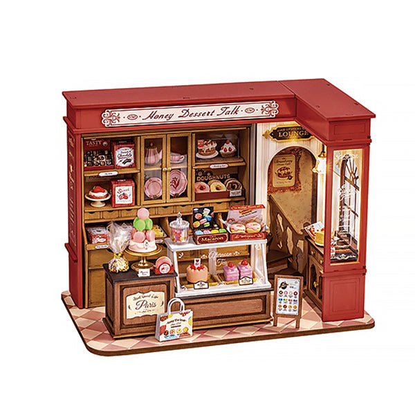 Rolife Honey Dessert Talk - Maison Miniature, 242pcs