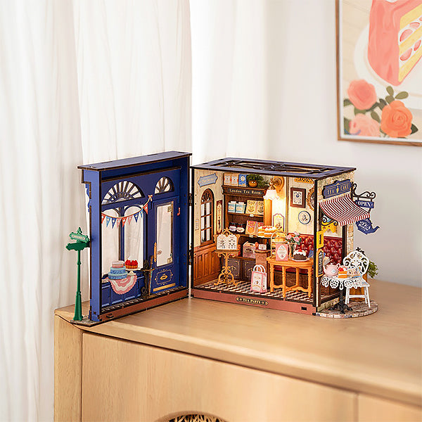 Rolife Leisure Time Tea Room - Maison Miniature | Moshi Moshi