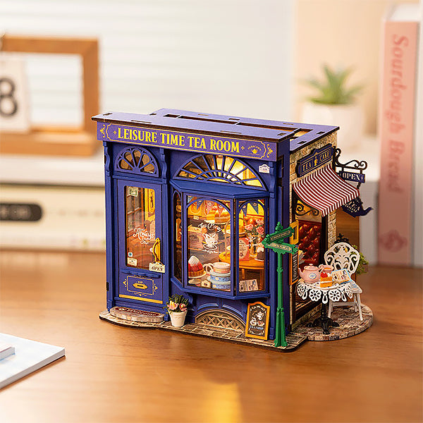 Rolife Leisure Time Tea Room - Maison Miniature | Moshi Moshi
