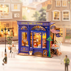 Rolife Leisure Time Tea Room - Maison Miniature | Moshi Moshi