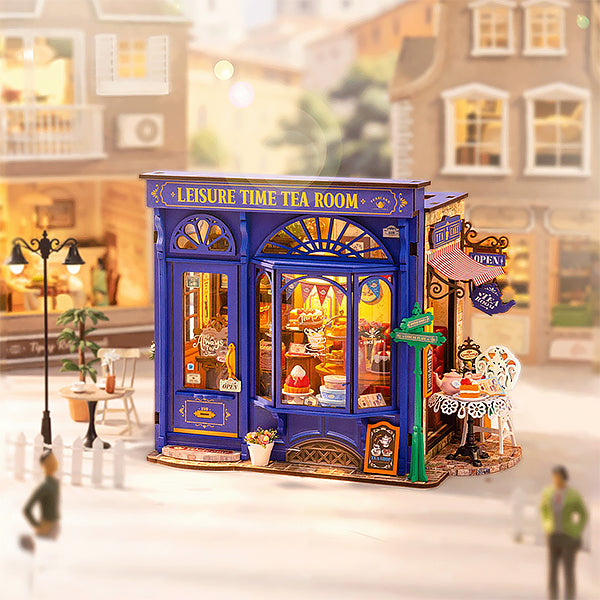 Rolife Leisure Time Tea Room - Maison Miniature | Moshi Moshi