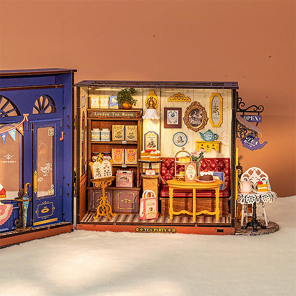 Rolife Leisure Time Tea Room - Maison Miniature | Moshi Moshi