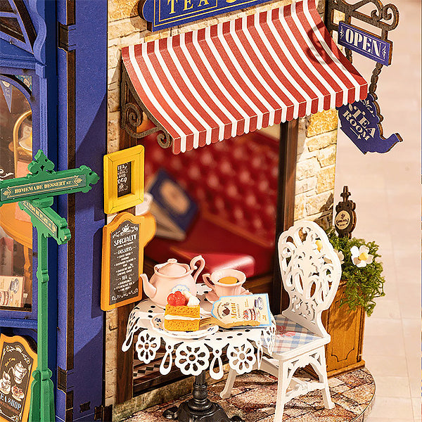 Rolife Leisure Time Tea Room - Maison Miniature | Moshi Moshi