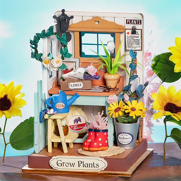 Rolife Dreaming Terrace Garden - Maison Miniature | Moshi Moshi