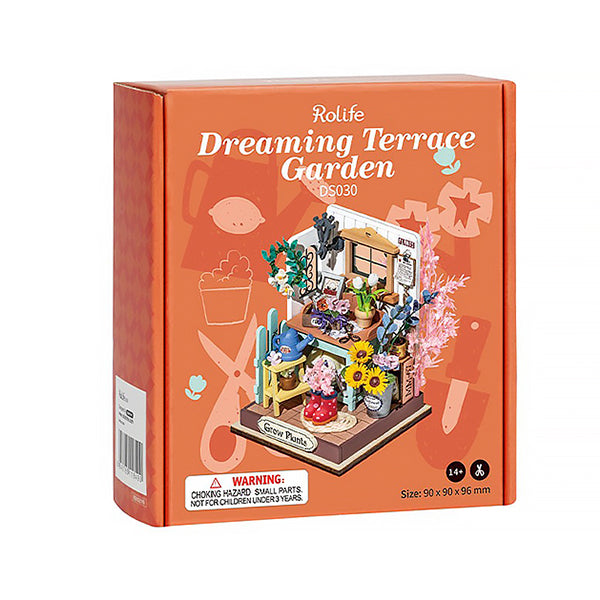 Rolife Dreaming Terrace Garden - Maison Miniature | Moshi Moshi
