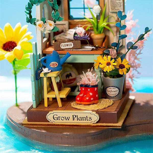 Rolife Dreaming Terrace Garden - Maison Miniature | Moshi Moshi