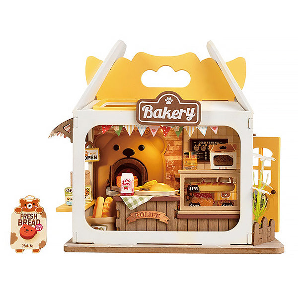 Rolife Teddy's Breadbox - Maison Miniature | Moshi Moshi 