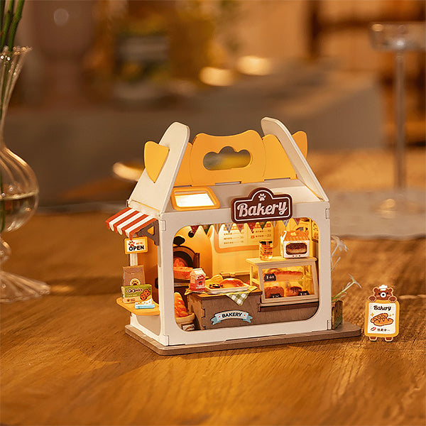 Rolife Teddy's Breadbox - Maison Miniature | Moshi Moshi 