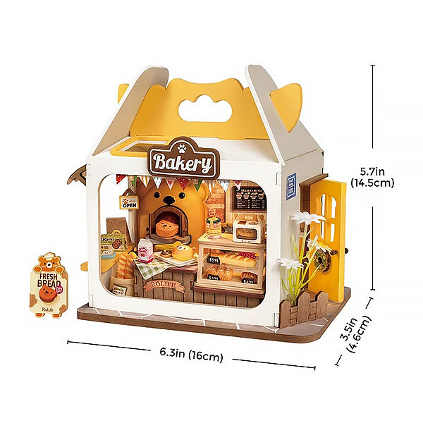 Rolife Teddy's Breadbox - Maison Miniature | Moshi Moshi 