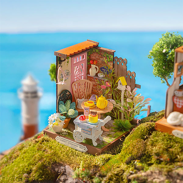 Rolife Fancy Tea Yard - Maison Miniature | Moshi Moshi Paris