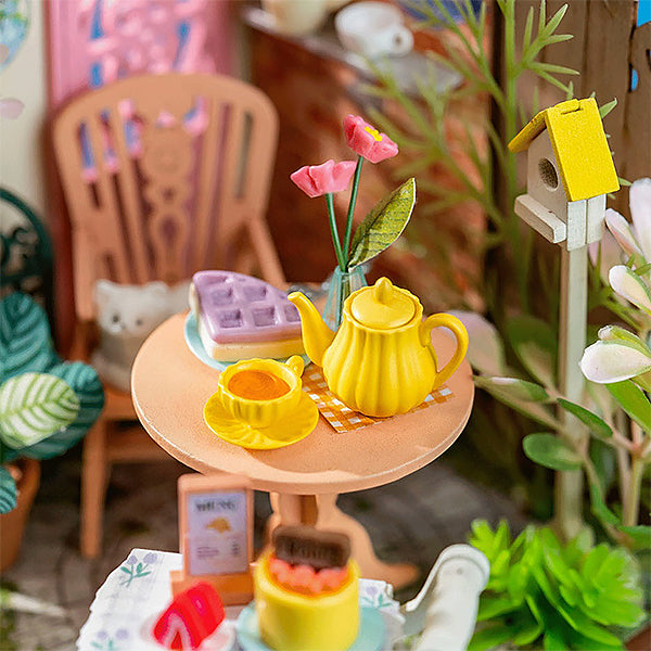 Rolife Fancy Tea Yard - Maison Miniature | Moshi Moshi Paris
