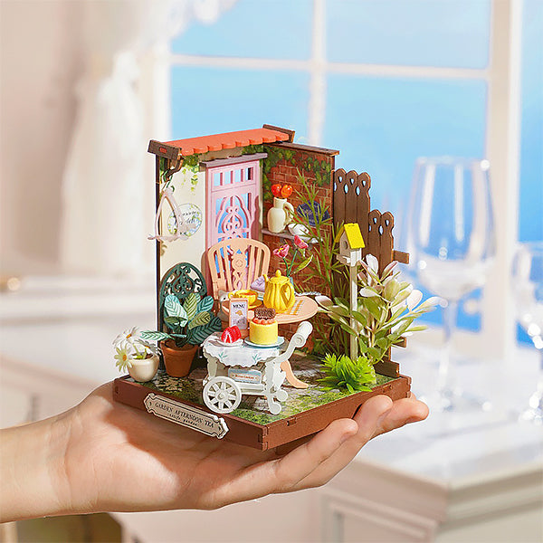 Rolife Fancy Tea Yard - Maison Miniature | Moshi Moshi Paris