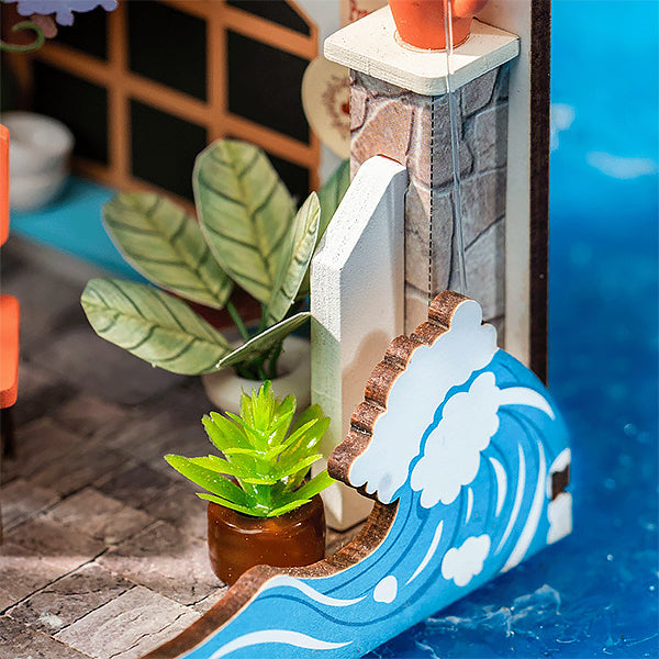 Rolife Sea Holiday Restaurant - Maison Miniature | Moshi Moshi