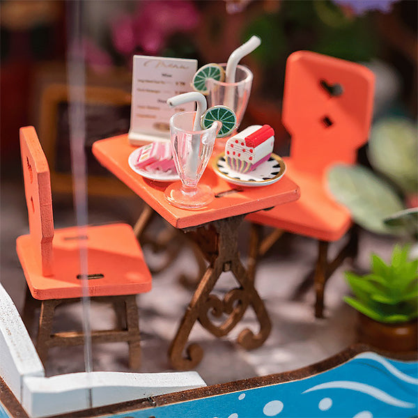 Rolife Sea Holiday Restaurant - Maison Miniature | Moshi Moshi