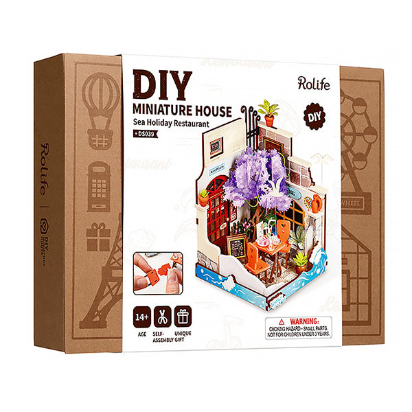 Rolife Sea Holiday Restaurant - Maison Miniature | Moshi Moshi