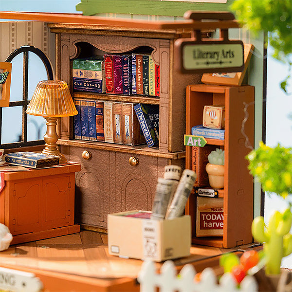 Rolife The Muse Bookshop - Maison Miniature | Moshi Moshi Paris
