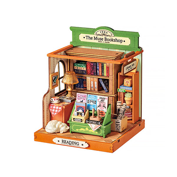 Rolife The Muse Bookshop - Maison Miniature | Moshi Moshi Paris