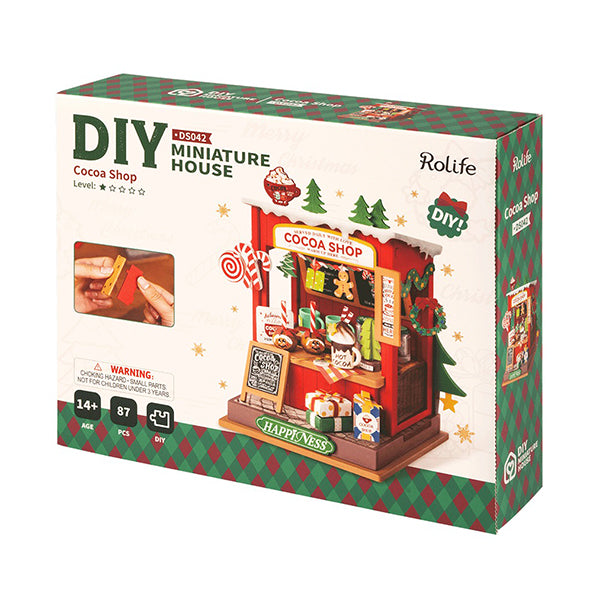 Rolife Cocoa Shop - Maison Miniature | Moshi Moshi Paris