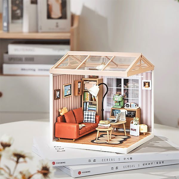 Rolife Cozy Living Lounge - Maison Miniature | Moshi Moshi
