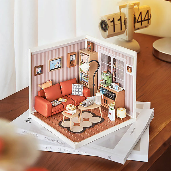 Rolife Cozy Living Lounge - Maison Miniature | Moshi Moshi