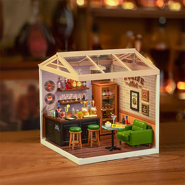 Rolife Leisurely Cheers Bar - Maison Miniature | Moshi Moshi
