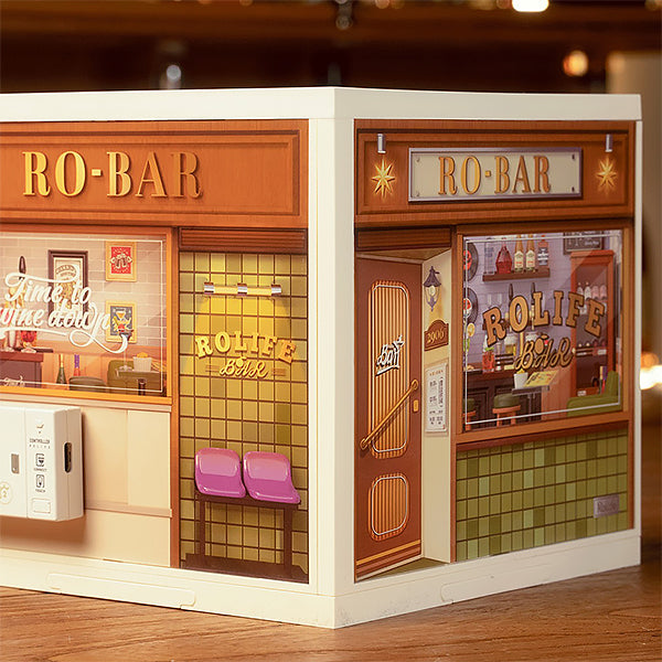 Rolife Leisurely Cheers Bar - Maison Miniature | Moshi Moshi