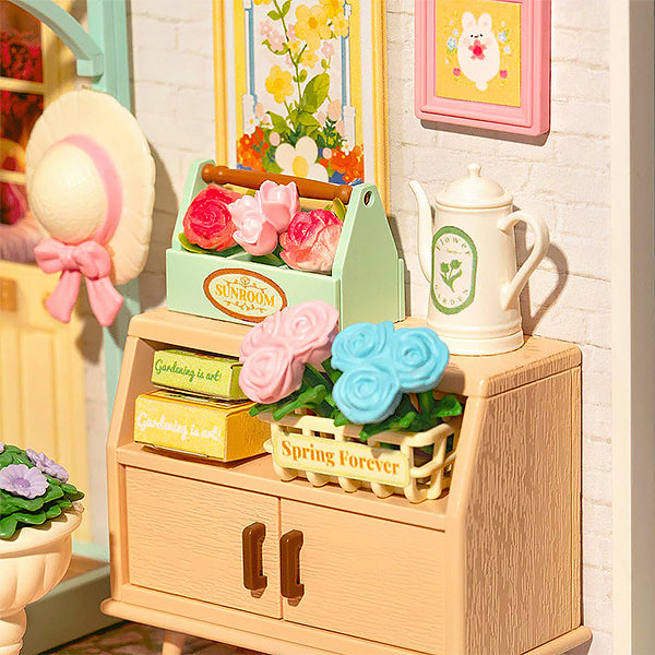 Rolife Blooming Tea Garden - Maison Miniature | Moshi Moshi Paris