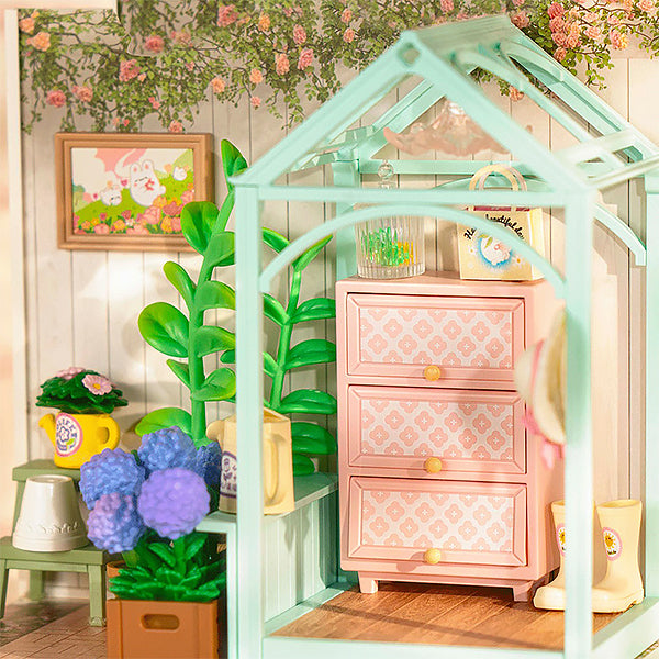 Rolife Blooming Tea Garden - Maison Miniature | Moshi Moshi Paris