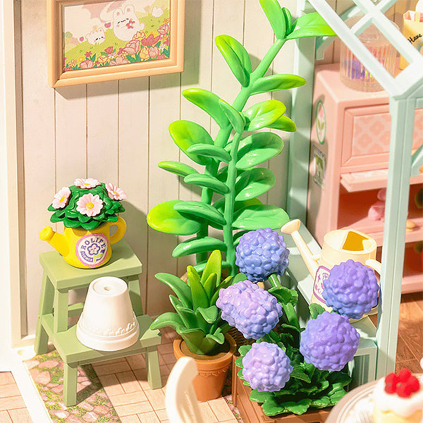 Rolife Blooming Tea Garden - Maison Miniature | Moshi Moshi Paris