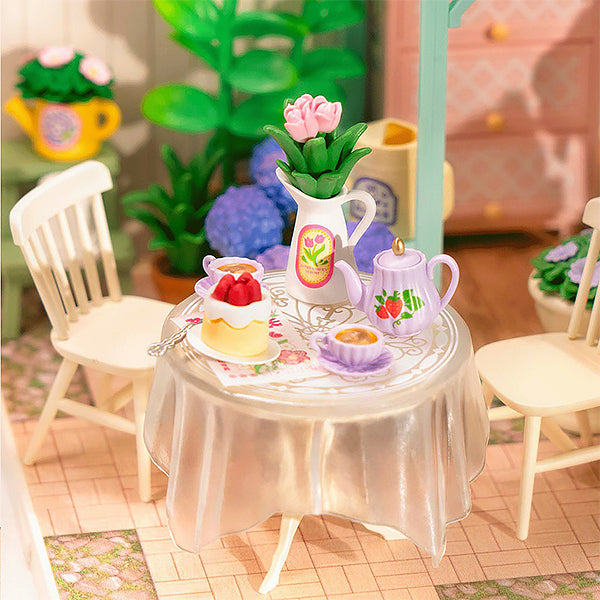 Rolife Blooming Tea Garden - Maison Miniature | Moshi Moshi Paris