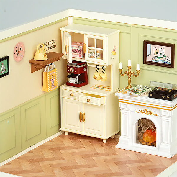 Rolife Warm Dining Room - Maison Miniature | Moshi Moshi Paris
