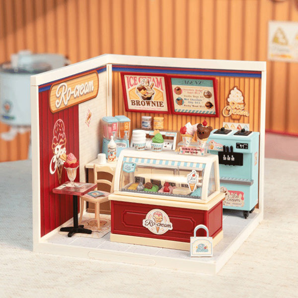 Rolife Flavorful Ice Cream - Maison Miniature | Moshi Moshi Paris