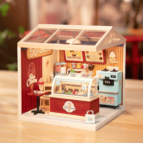 Rolife Flavorful Ice Cream - Maison Miniature | Moshi Moshi Paris