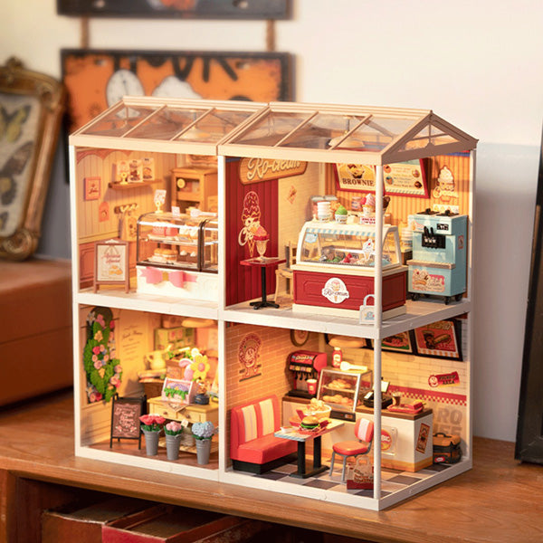 Rolife Flavorful Ice Cream - Maison Miniature | Moshi Moshi Paris