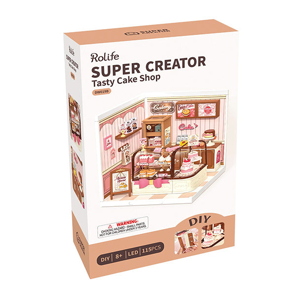 Rolife Tasty Cake Shop - Maison Miniature | Moshi Moshi Paris