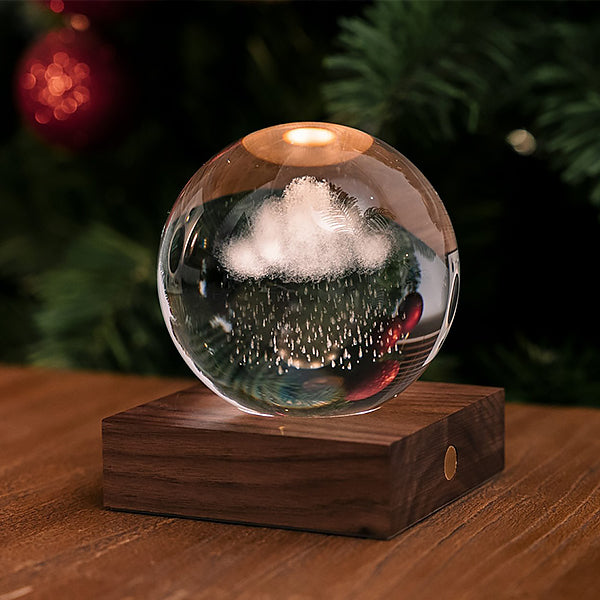 Lampe Amber Crystal - Rain Cloud | Moshi Moshi Boutique Paris