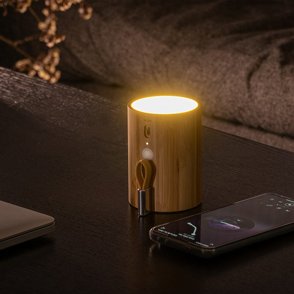 Baladeuse, Lampe Enceinte Drum Speaker - Gingko | Moshi Moshi Paris