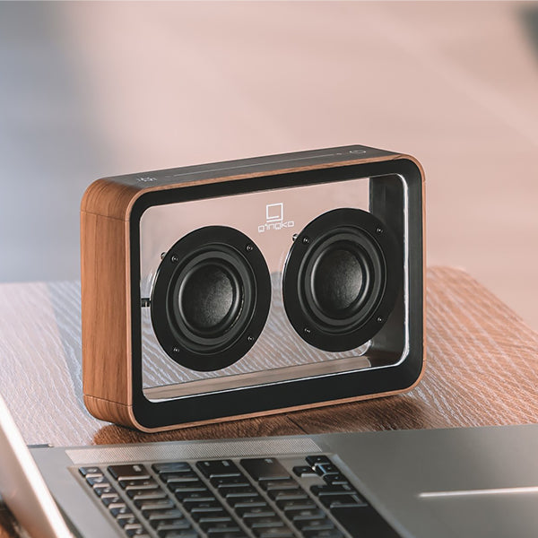 Enceinte Bluetooth Transparente Mage - Gingko | Moshi Moshi 
