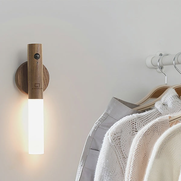 Lampe Smart Baton Noyer - Gingko | Moshi Moshi Paris