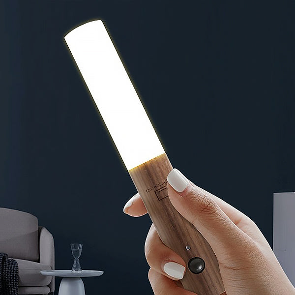 Lampe Smart Baton Noyer - Gingko | Moshi Moshi Paris