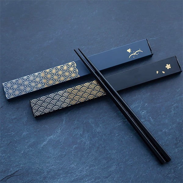 Boite à Baguettes Nori Bleu - Made in Japan | Moshi Moshi Paris