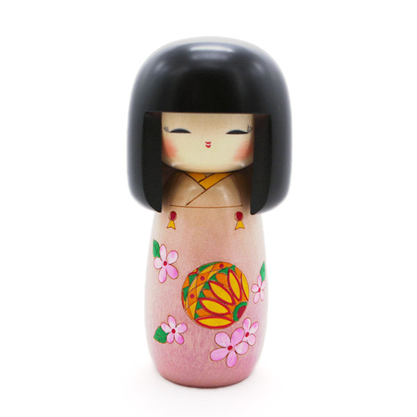 Kokeshi Sakura Ball - Artisanat Japonais | Moshi Moshi Boutique Paris