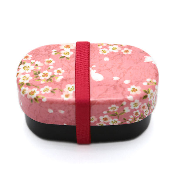 Bento Box Usagi & Sakura Rose - Made in Japan | Moshi Moshi Boutique