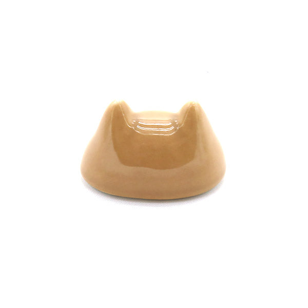 Porte-baguettes En Céramique Chat Porte-Bonheur - Repose-Cuillère Déco Pour Cuisine - Cadeau Mignon (5.6x3x3 Cm)