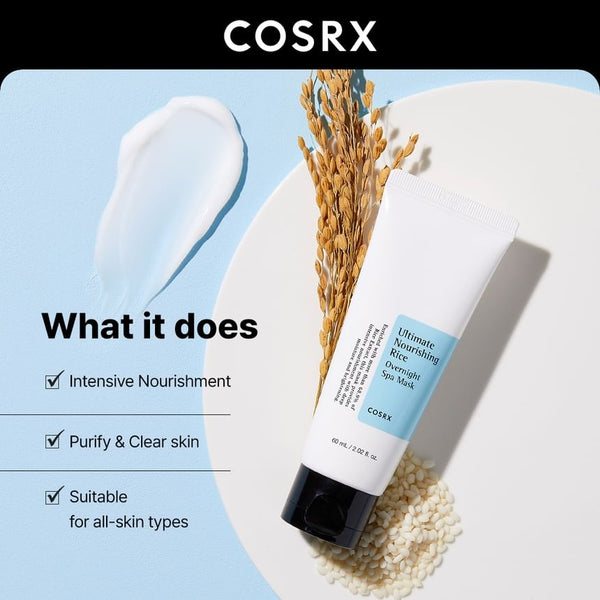 Masque de Nuit Ultimate Nourishing Rice - Cosrx | Moshi Moshi 