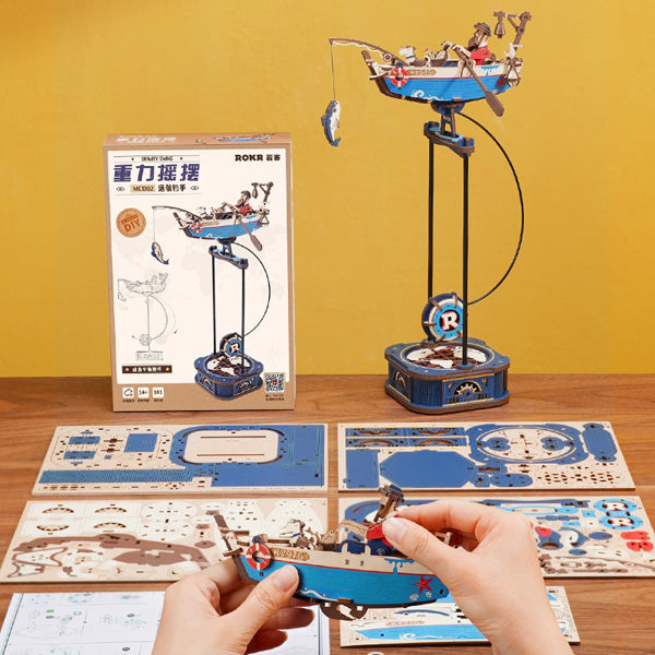 Rolife Ocean Fisher - Puzzle 3D | Moshi Moshi Paris Boutique